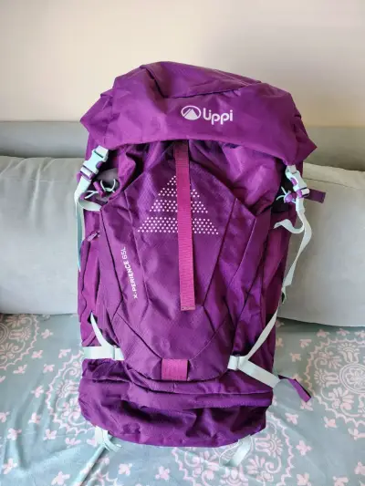 Mochila lippi morada 65L - miniatura 1