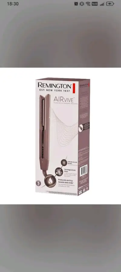 Plancha Alisadora Remington AIRVIVE - miniatura 1