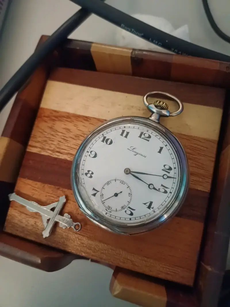 Reloj de bolsillo Longines vintage - 2