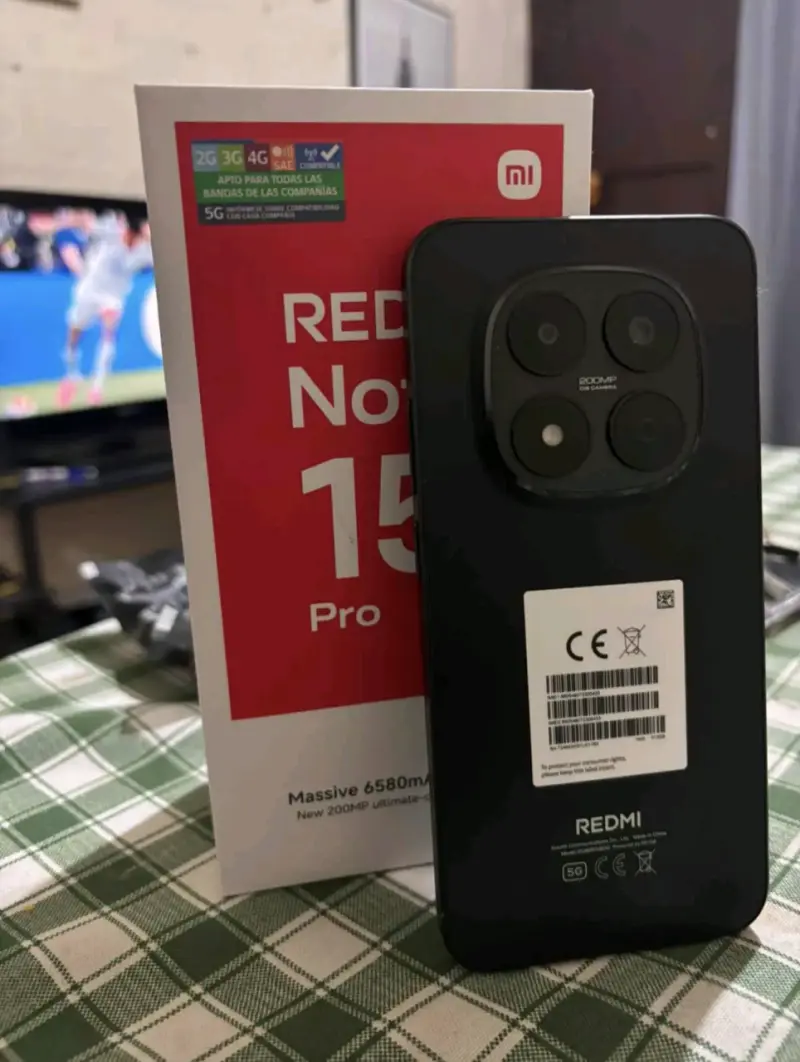 Xiaomi Redmi Note 15 Pro Negro - 1
