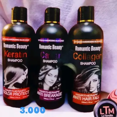 Pack 3 Shampoos Romantic Beauty - miniatura 1