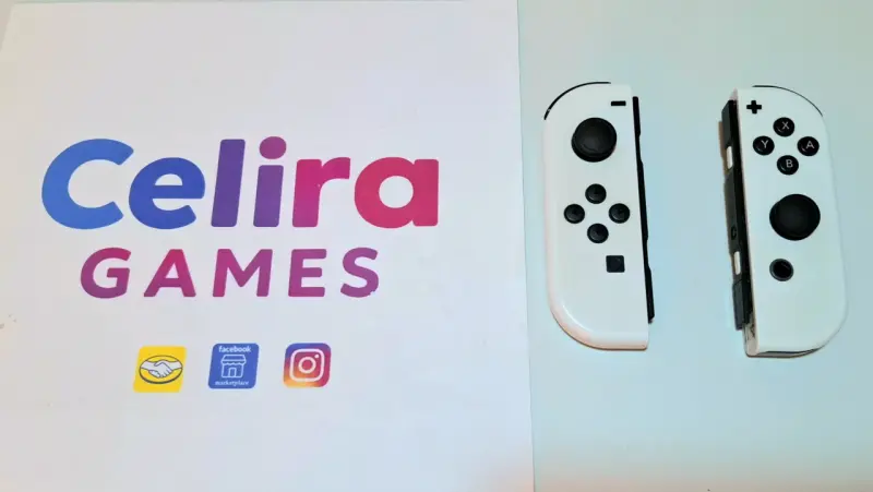 Joy-Con blanco originales para Nintendo Switch - 1