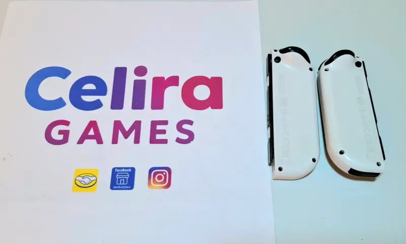 Joy-Con blanco originales para Nintendo Switch - 2