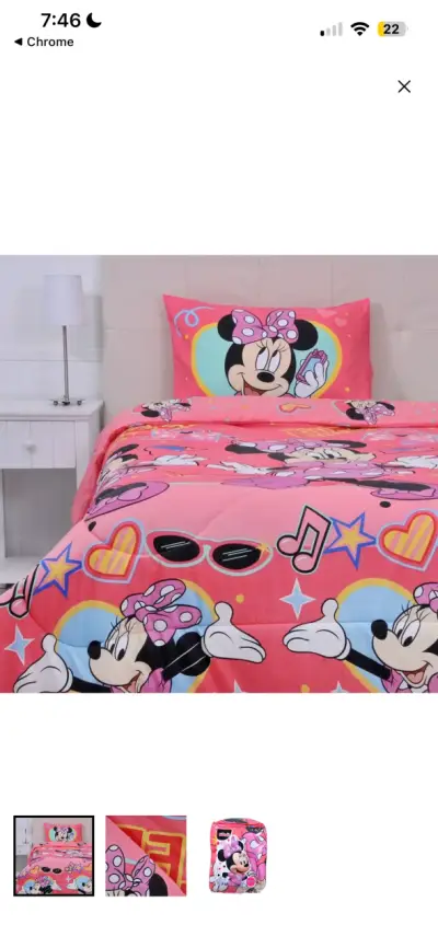 Plumón reversible Minnie Mouse - miniatura 3