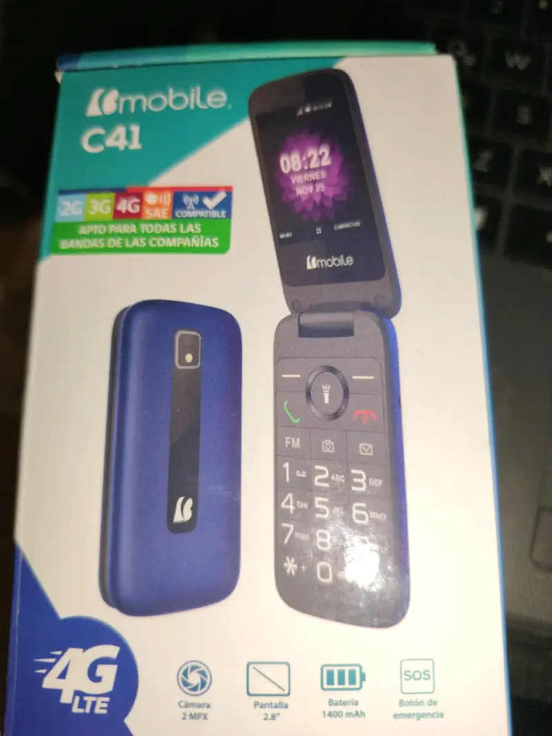 Teléfono móvil C41 4G LTE - 1