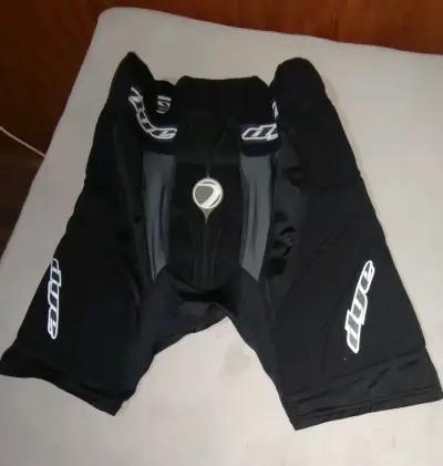 Pantalones cortos acolchados protección ciclismo - miniatura 3