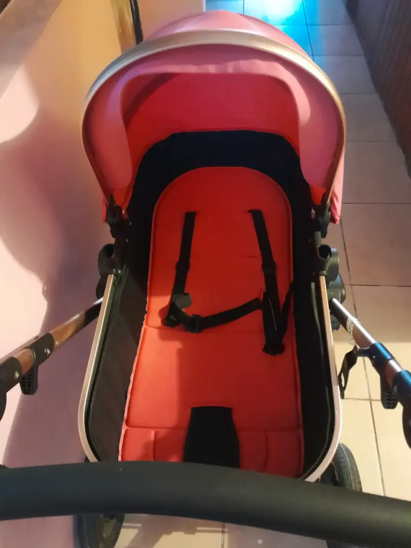 Coche rosado para bebe hasta 5 años - 3
