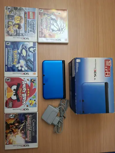 Nintendo 3DS XL azul - miniatura 2