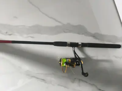 Caña pokee Bonnies 2.10 con carrete - miniatura 1