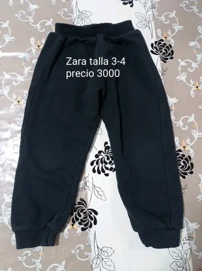 Pantalón negro Zara infantil - miniatura 1