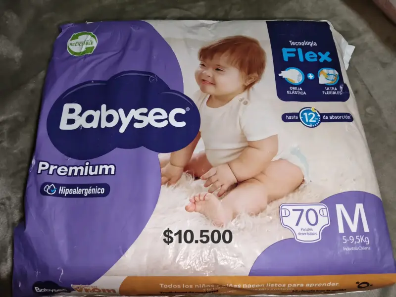 Pañales Babysec Premium M