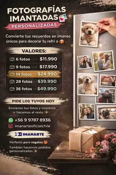 Fotos imantadas personalizadas - miniatura 1
