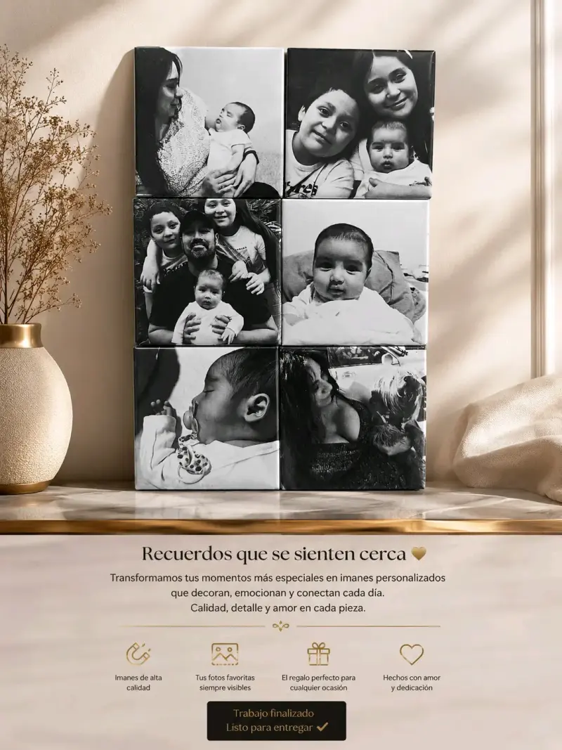 Fotos imantadas personalizadas - 3