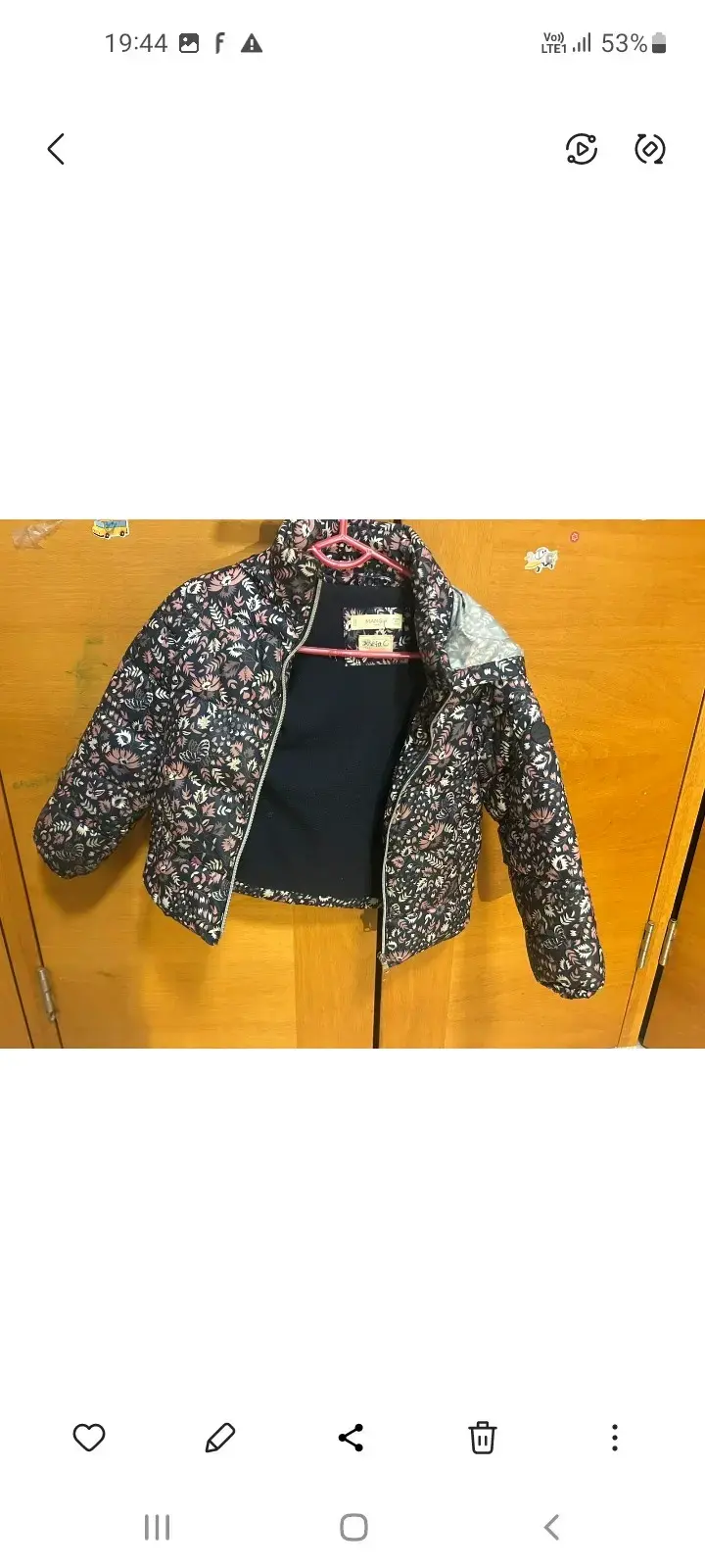 Chaqueta de cuero negra - 3