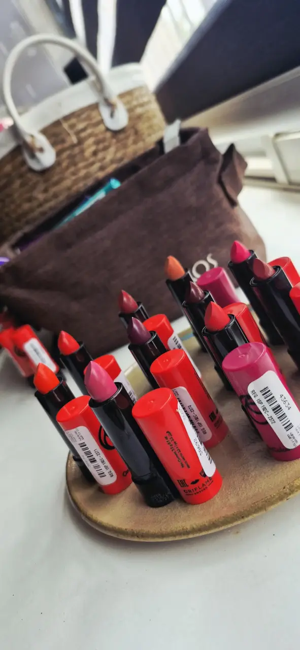 Set de labiales variados