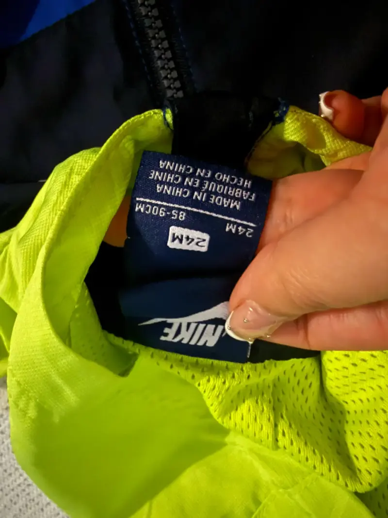 Chaqueta deportiva Nike azul y amarillo - 2