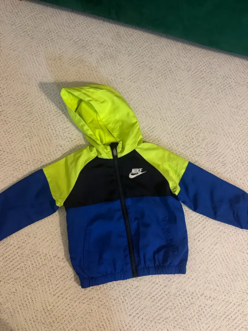 Chaqueta deportiva Nike azul y amarillo - 4