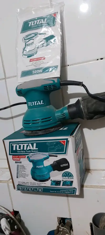 Lijadora rotativa Total 320W - miniatura 1