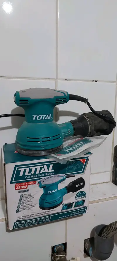 Lijadora rotativa Total 320W - miniatura 2