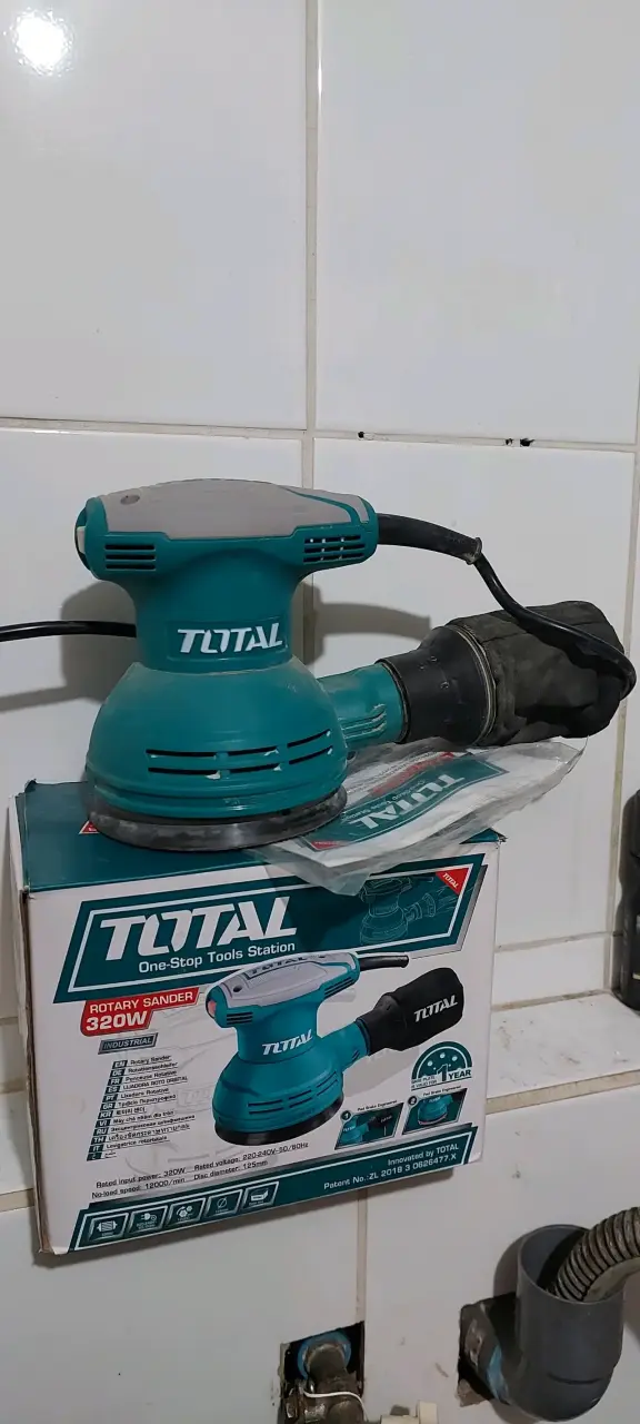 Lijadora rotativa Total 320W - 3