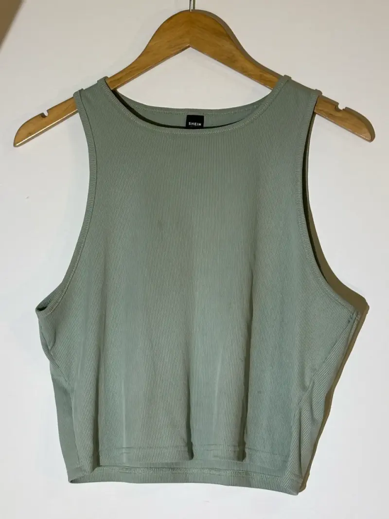 Crop top verde - 1