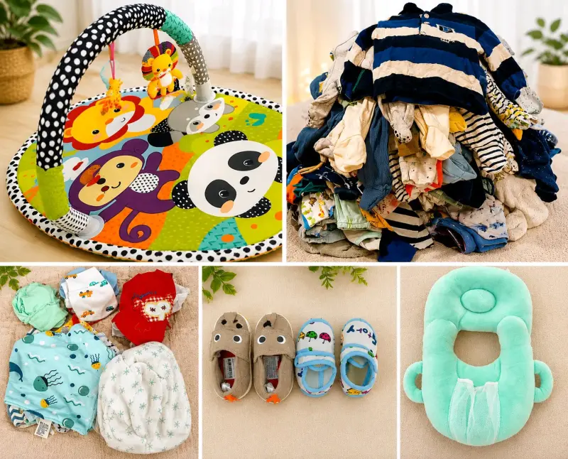 MEGA LOTE DE ROPA Y ACCESORIOS DE BEBÉ! - 2