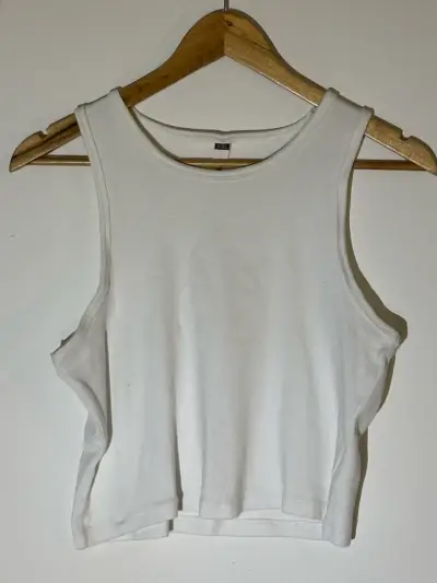 Crop top blanca - miniatura 1