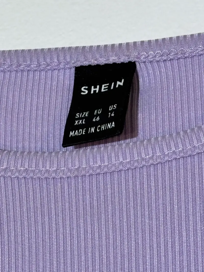 Cropped top lavanda sin mangas - 2