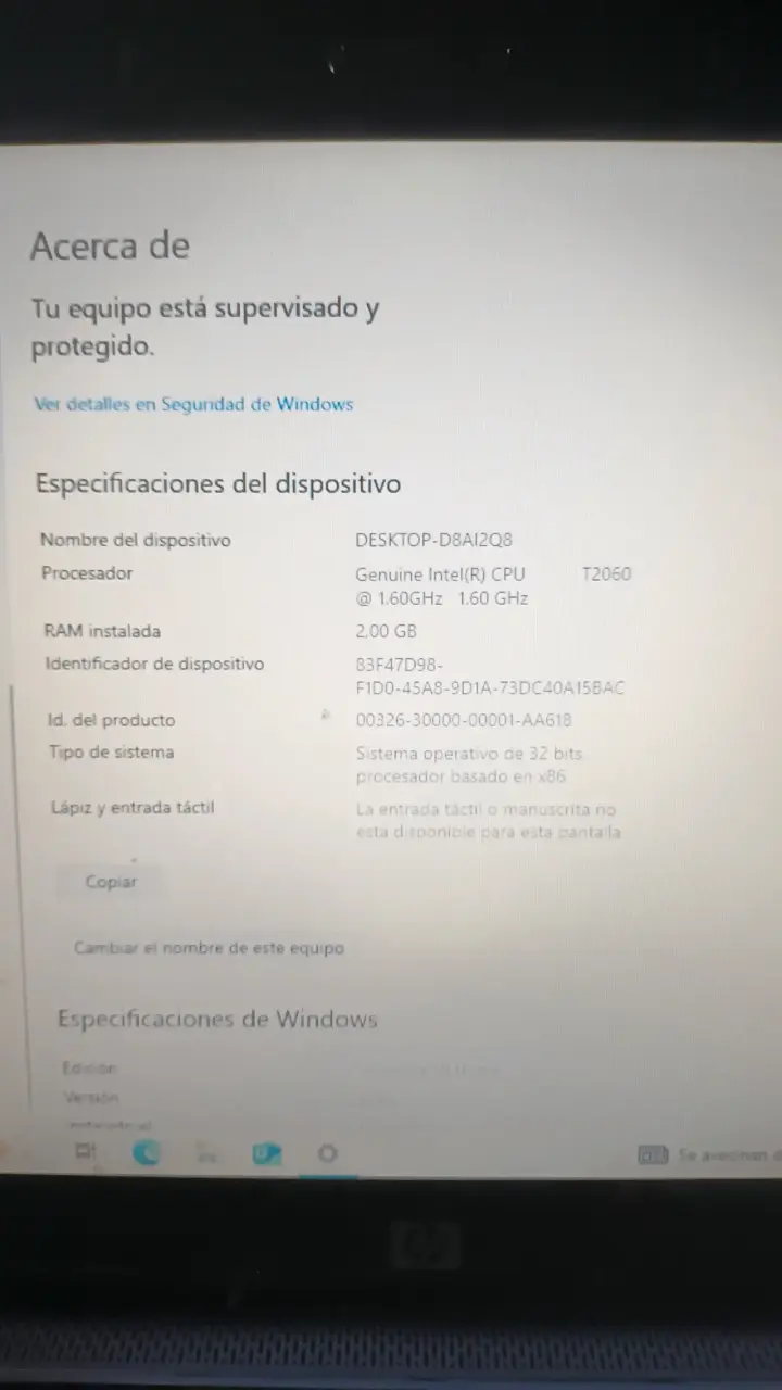 Laptop HP usada en buen estado - 4