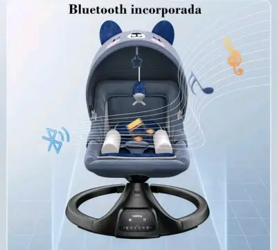 Mecedora eléctrica de bebé Lubabycas - miniatura 2