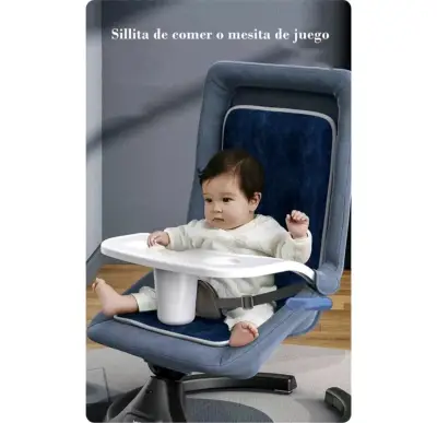 Mecedora eléctrica de bebé Lubabycas - miniatura 6