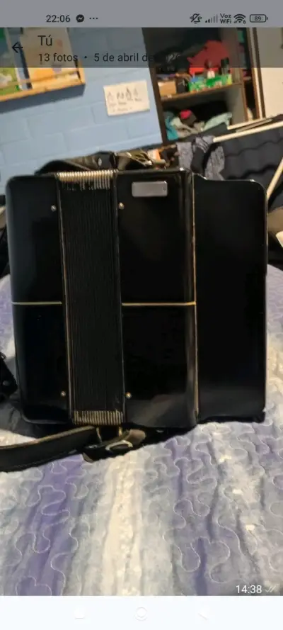 Acordeón Hohner negro - miniatura 6