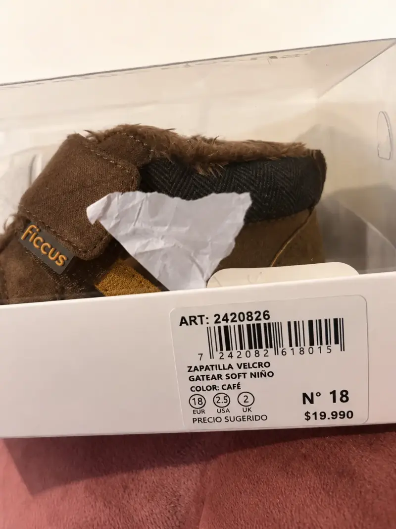 Zapatos marrones para bebé Ficcus - 3