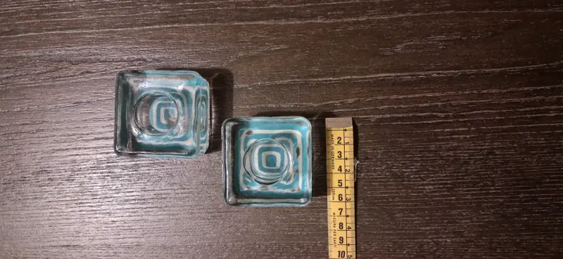 Set de cenicero y porta velas - 6
