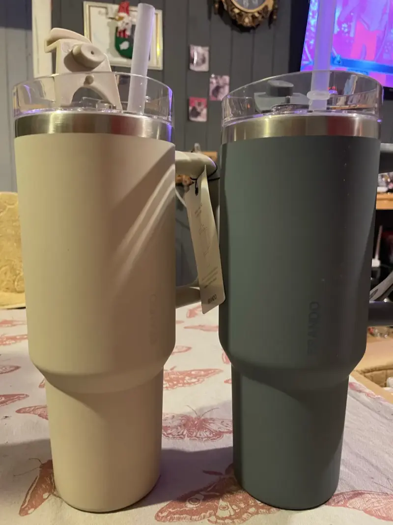 Vasos térmicos altos con tapa