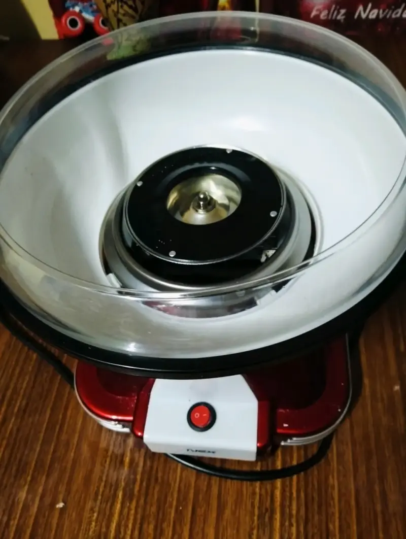 Máquina para hacer algodón de azúcar