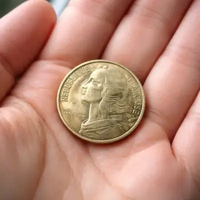 Moneda antigua francesa 20 céntimos Año 1997 - miniatura 2