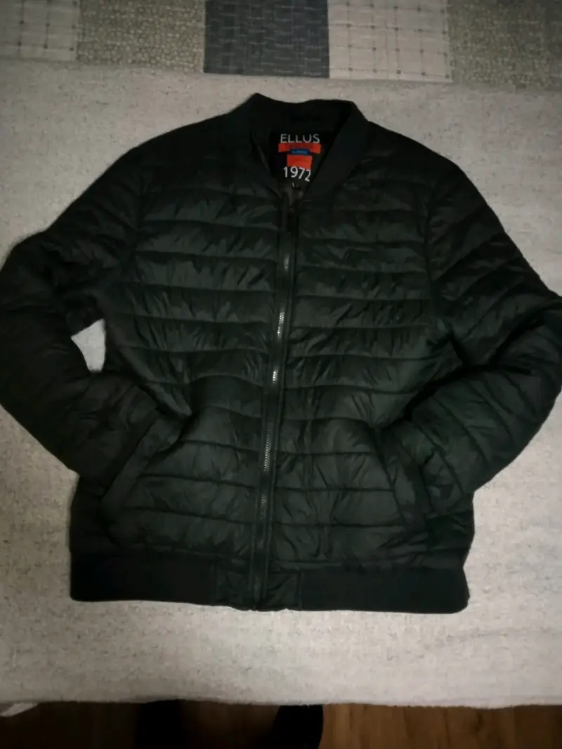 Chaqueta acolchada negra Ellus - 1