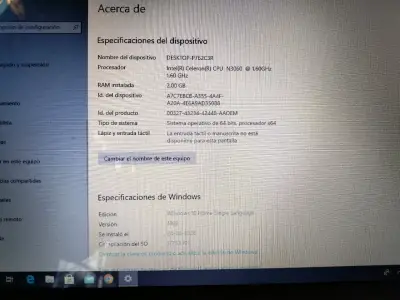 Notebook negro Intel Inside - miniatura 3