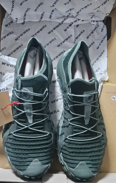 Zapatillas verdes Mammut Hueco Knit II - miniatura 3