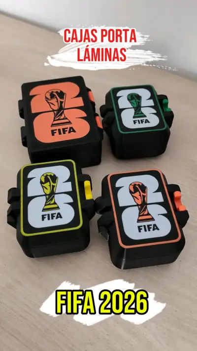 Cajas porta láminas FIFA 2026 - miniatura 1