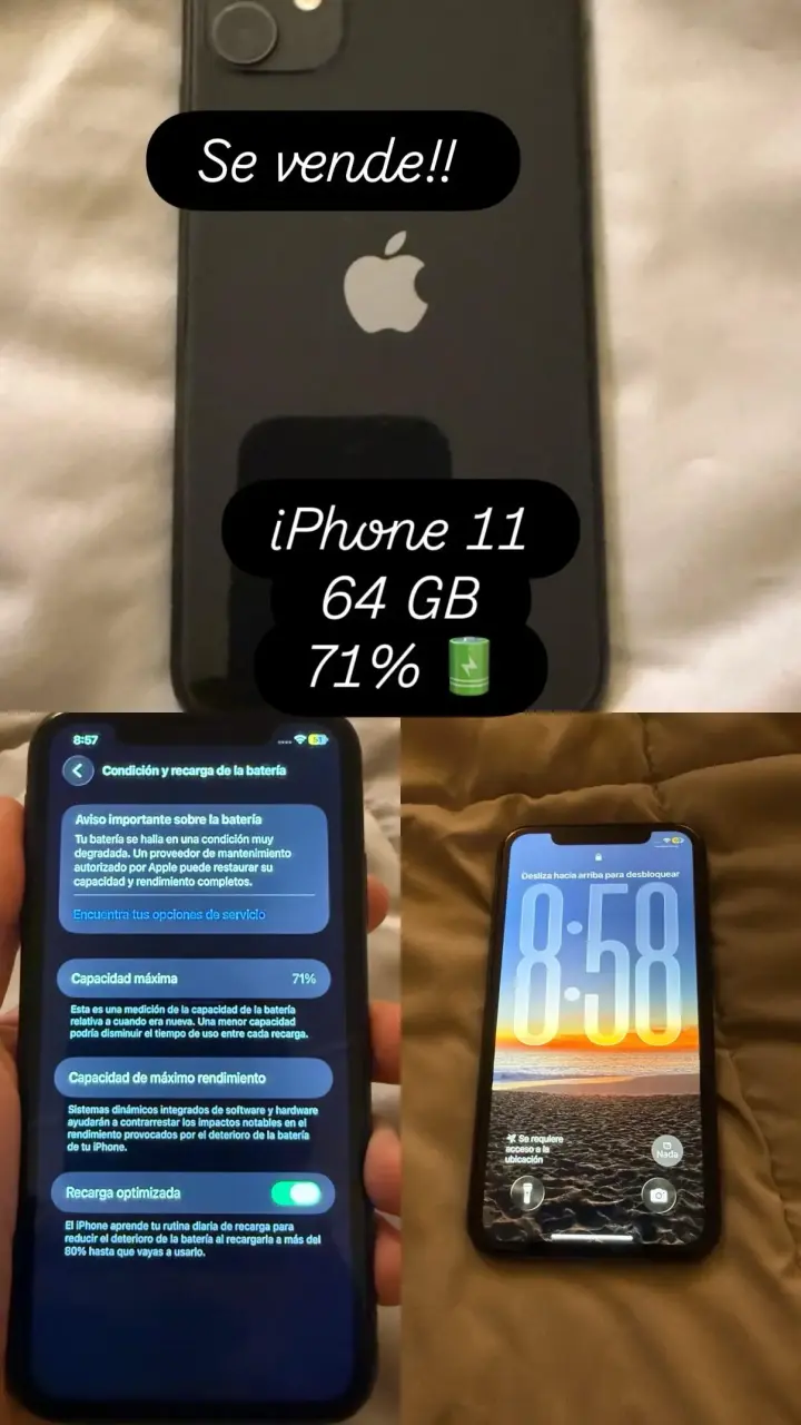 iPhone 11 64GB en venta