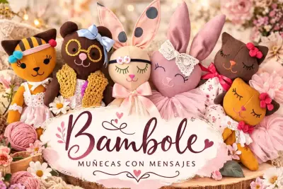 Muñecas de tela Bambole - miniatura 1