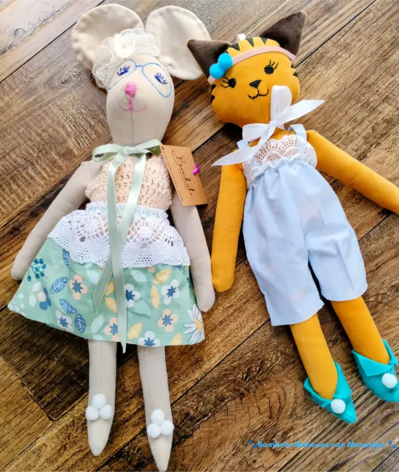 Muñecas de tela Bambole - 3