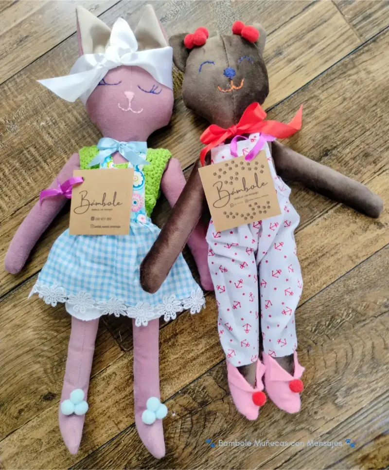 Muñecas de tela Bambole - 5