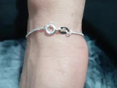 Cadena de plata brillante - miniatura 3