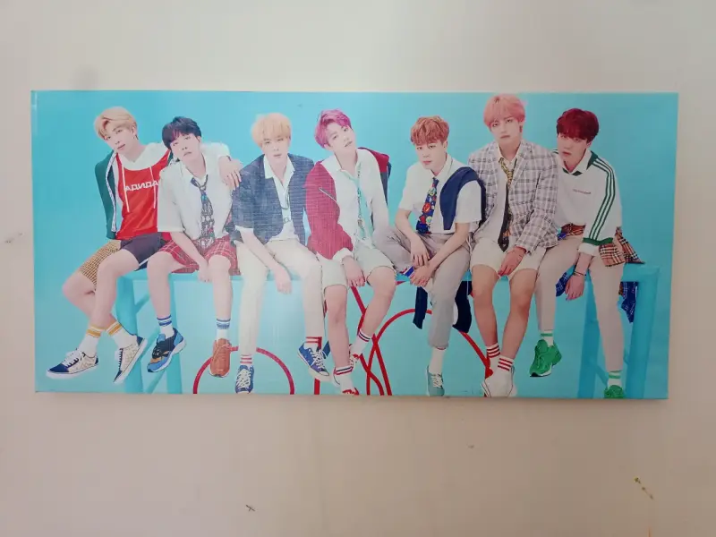 Poster de BTS decorativo - 1