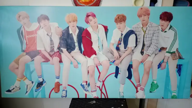 Poster de BTS decorativo - 2