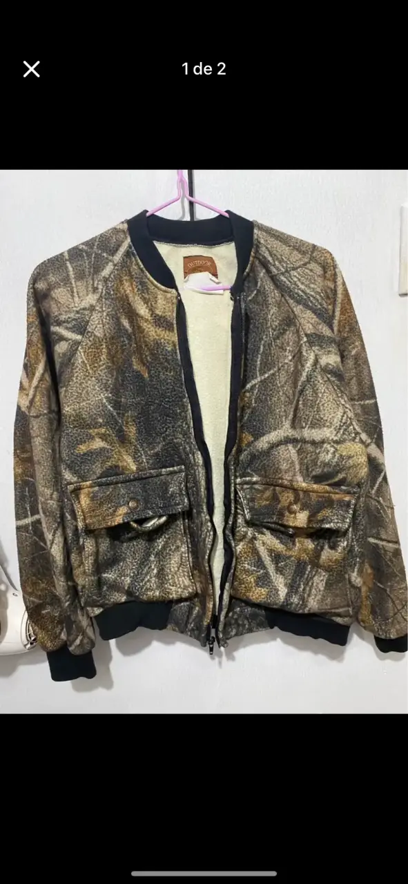 Chaqueta camuflada estilo outdoor