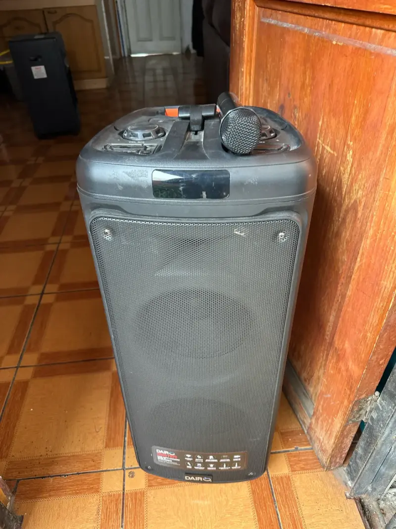 Parlante Dair con micrófono